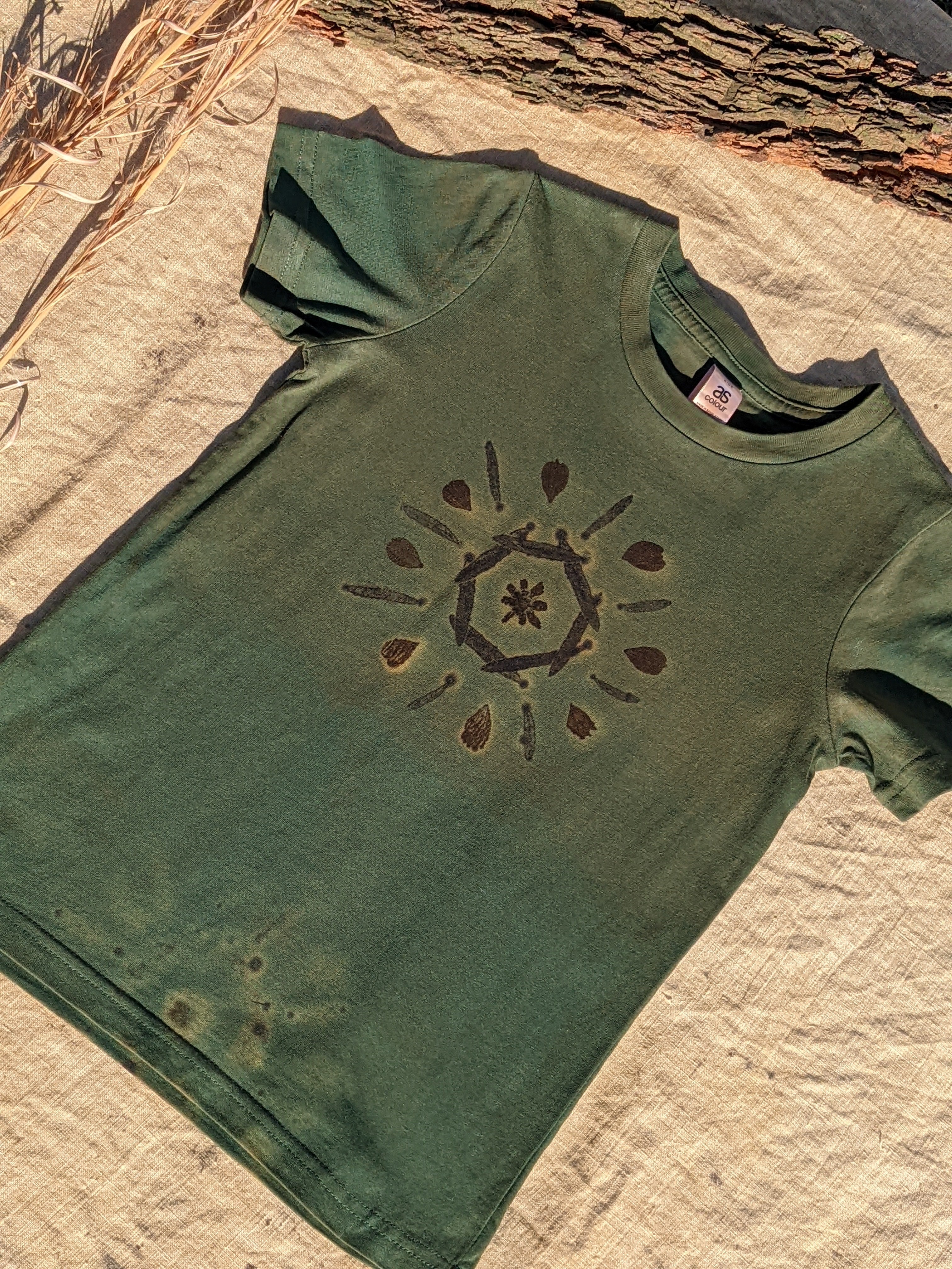 Kids Botanical Tee ~ Forest ~ (Age 6)