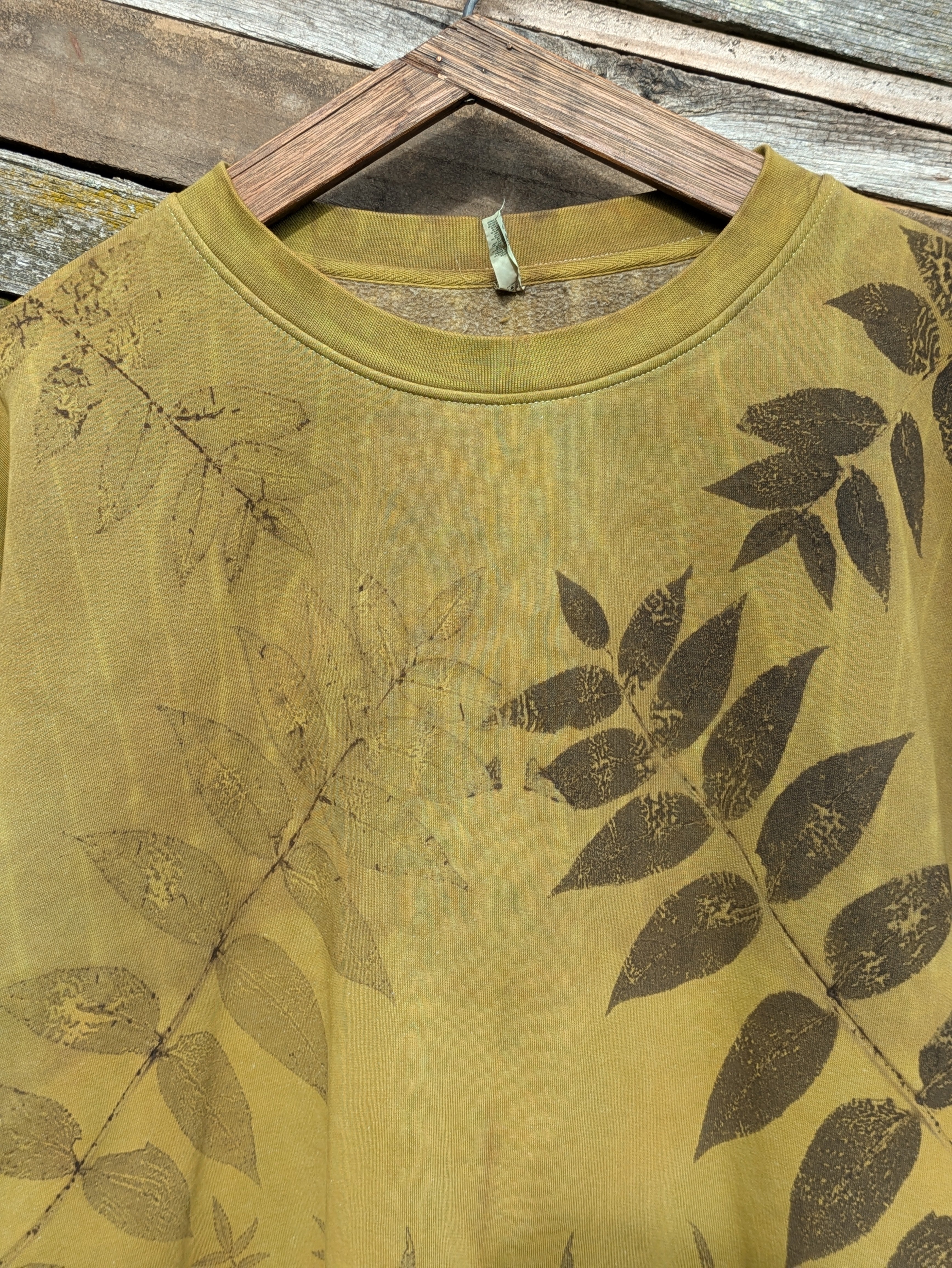 Botanical Relaxed Crew ~ Lichen ~ XL