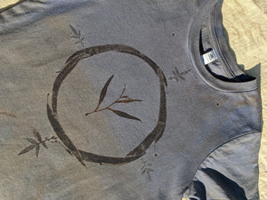 Kids Botanical Tee ~ (Age 6) ~ Blue