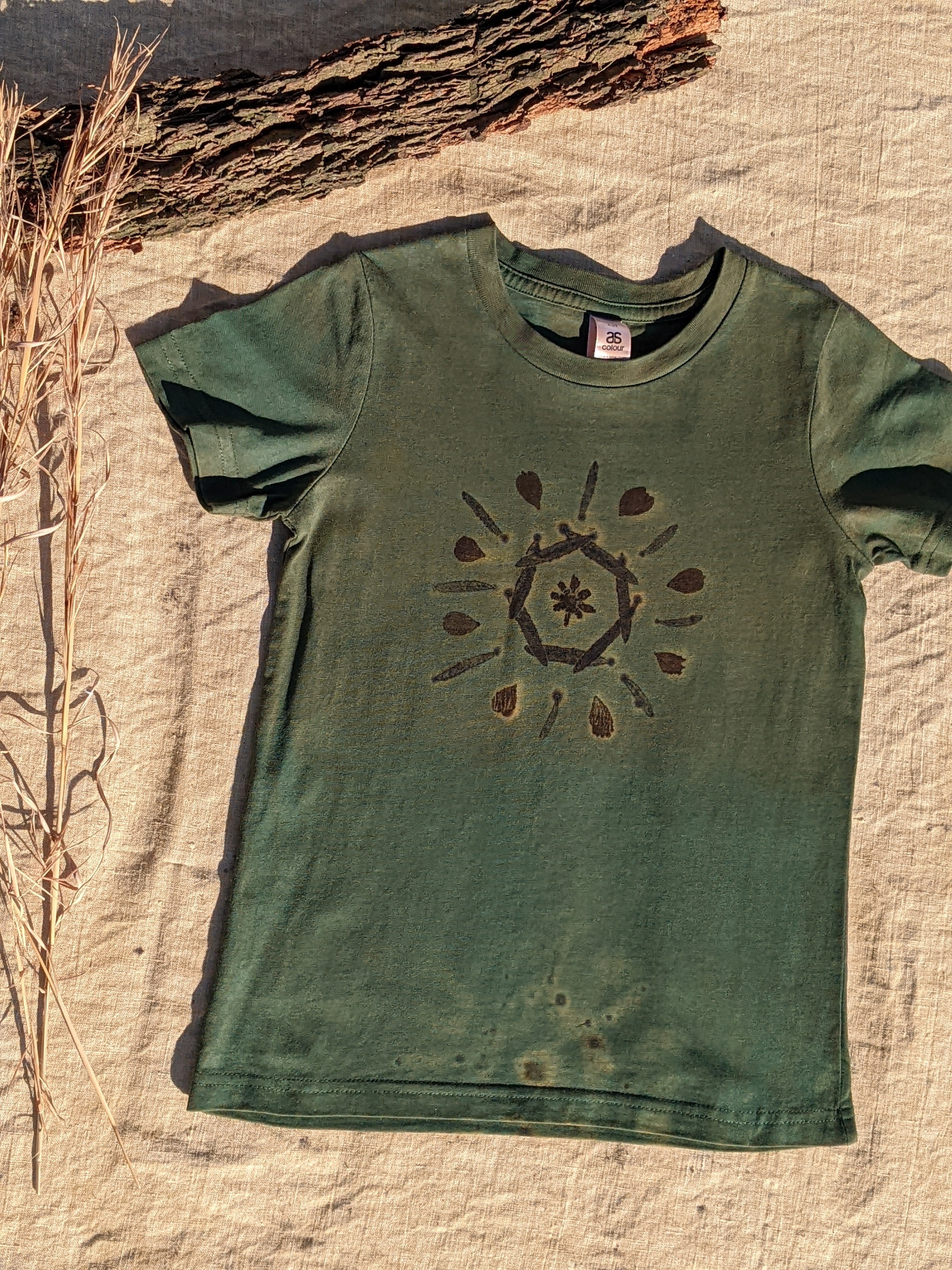 Kids Botanical Tee ~ Forest ~ (Age 6)